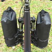 Bolsa De Manillar Para Bicicleta NEWBOLER 3L/7L Impermeable Con Tapa De Desrollo Bolsa Seca Para Ciclismo Bolsa De Pannier Para Bicicleta - details 3