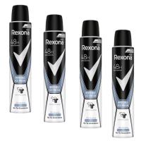 Rexona - Desodorante Hombre XL Invisible Ice Fresh Spray Men 4x200ml - details 0