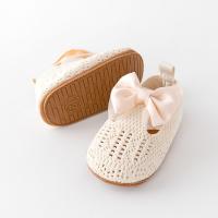 Zapatos Para Bebé Niña Fly Knit Alta Calidad Suela TPR Antideslizante Transpirable Suave Algodón Primavera Otoño Lazo Encantador Para 0-9-18M F235 - details 18