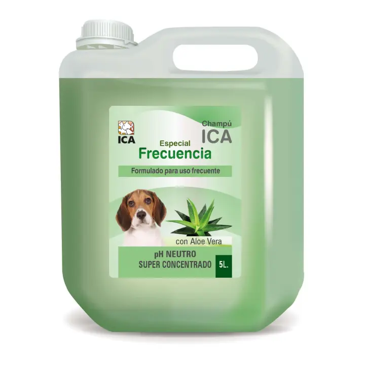Champú frecuencia con Aloe Vera para perros 5000 ml - 1