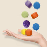 Juego Coreano Tradicional Gonggi 6 Piezas/Juego De Piedras De Juego Coloridas Juguetes Para Aliviar El Estrés Y Divertirse En Fiesta - details 3