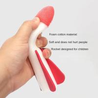 Juego De Juguete Para Niños Con Launcher De Rocket De Aire Con Bomba De Pies Juego Deportivo Al Aire Libre Para Niños Set De Juegos De Salto Y Movimiento Desarrolla La Capacidad De Agarrar Y Moverse - details 3