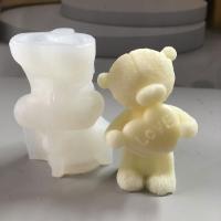 Molde De Silicona Para Velas En Forma De Oso Bear Hug Love Mold Para Resina Y Masa De Arcilla Hacer Candles Y Manualidades Regalos Para El Hogar - details 0