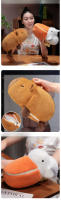 Peluche Capibara Pelican Flip Pushie Doble Lado Muñeco Transformable 2-en-1 Regalo De Cumpleaños Kawaii Almohada Giratoria - details 5