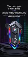 Auriculares Bluetooth Para Casco De Motocicleta Y20 V5.3 16 Modos RGB Luzes Coloridas Impermeables IPX6 Compatible Con Todos Los Tipos De Casco - details 6