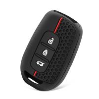 Carcasa De Llave De Coche En Silicona Para Renault Kwid Dacia Sandero Logan Duster 2016 2017 2018 Accesorios Para Llaves De Fob Con Símbolo De Tráfico - details 3
