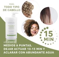 Verdimill Mascarilla Capilar Nutritiva y Reparadora (970ml) con germen de trigo + Champú Nutritivo con Placenta vegental y multivitaminas (1L)   PACK VERDIMILL - details 2