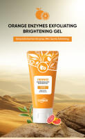 Gel exfoliante blanqueador, gel exfoliante de naranja, suave y no irritante, limpieza profunda, ilumina el tono de la piel. - details 0