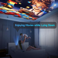 Proyector Portátil Magcubic HY320 Mini 720P Android 11 4K 300ANSI Wifi6 BT5.0 Cine Al Aire Libre Rotable 180° Con Altavoz Integrado - details 14