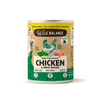 3X400g WILD BALANCE LATA DE POLLO CON VERDURAS FRESCAS PARA PERROS - details 0