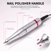 Máquina De Uñas Eléctrica De Alta Calidad Con Pantalla HD Y 45000 RPM Herramienta Profesional Para Manicura Y Pelacales Plástico 155*75*25MM - details 9