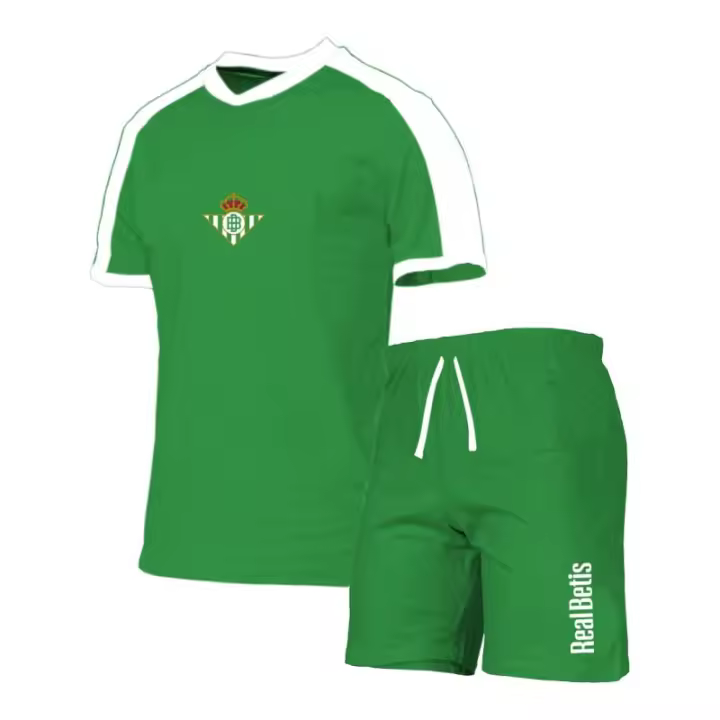 Pijama Real Betis Balompié verano manga corta adulto producto oficial 23PVBET - 1
