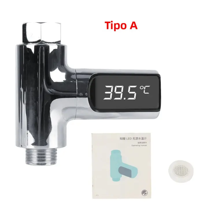 Monitor De Temperatura De Agua Para Bañera Y Ducha LED Digital Medidor De Temperatura Para Baño Y Hogar Material No Específico - 1