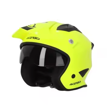 Casco Acerbis Jet Aria 22.06 Amarillo Fluor Brillo 0025055.061 - 1