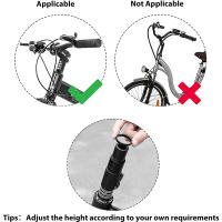 Extensor De Manillar De Bicicleta 12cm Elevación De Rueda Para MTB Mountain Bikes Ciclismo Parte Negra Aleación De Aluminio - details 6
