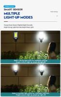 Luces Solares Ultra Brillantes Al Aire Libre Con 106 LED 3000LM Sensor De Movimiento Luz De Inundación Para Pared Patio Garage Jardín Trasero - details 18