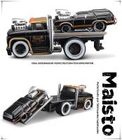 Modelo De Camión De Transporte Maisto 1:64 Chevrolet Ford Con Pallet Para Colección Y Juguete Infantil Metal Sin Batería - details 7