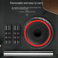 Kit De Entrenador Abdominal Silencioso Y Desmontable Ab Wheel Para Ejercicios De Fortalecimiento Core Adecuado Para Gimnasio Doméstico Equipo De Fitness - details 2