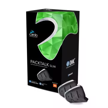 INTERCOMUNICADOR CARDO PACKTALK SLIM JBL DUO - 1