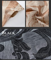 Valance De Lujo Con Tejido Jacquard Para Sala De Estar Cortinas Cortas De Pared Para Cocina Decoración De Hogar 1 PC Moderno Floral - details 5