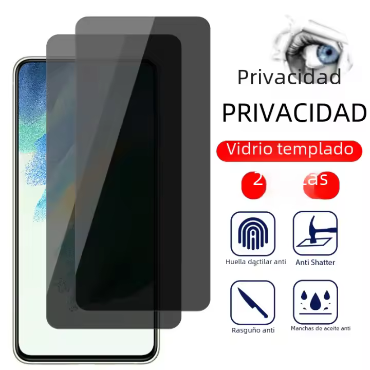Protector De Pantalla Anti-Spy Para Samsung Galaxy A13 A73 A53 A23 A32 A33 5G Vidrio Templado Privacidad Compatible Con Samsung A72 A52 A71 A51 - 1