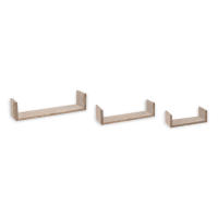 conjunto de 3 estante Roble mural Confortime. 22/32/42 - details 0