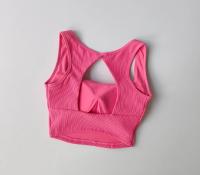 Top Deportivo Para Mujer Con Integración De Senos Antideslizante Y Anticaída Súper Suave Y Cómodo Para Yoga Y Fitness Con Espalda Bonita - details 9