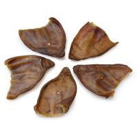 Orejas de cerdo ibérico - Grandes (30-60gr - Bolsa 30 uds.) - Snack Natural para Perros Deshidratadas y Ahumadas - Recompensa, Aperitivo para Perros - Arquivet - details 1