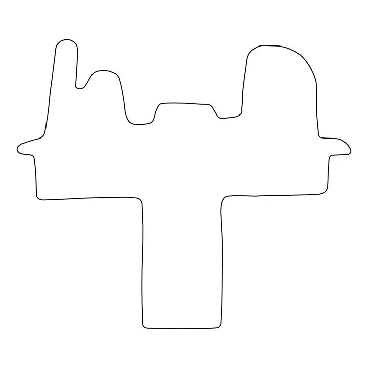Juego de alfombrillas de terciopelo para Ford Transit Camper 2015-2020 - acabado negro - 1