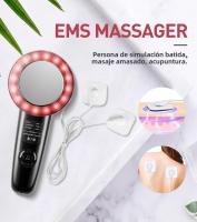 Masajeador Corporal Y Facial 6 En 1 EMS Ultrasound Cavitation Galvanic Infrared Terapia Para El Cuidado De La Piel Del Cuerpo Y La Cara Máquina De Levantamiento Facial - details 7