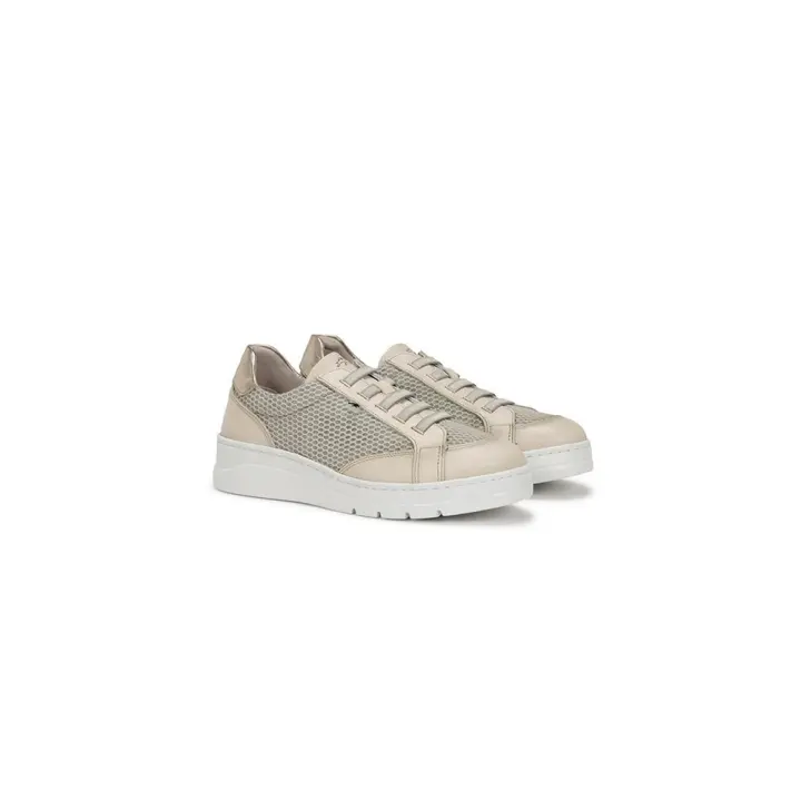 Fluchos F1668 Deportivas Con Cuña Mujer Beige - 1
