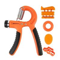 Juego De Ejercitadores De Mano Ajustable Para Gimnasio Y Fitness Entrenamiento De Fuerza En Dedos Y Antebrazo Recuperación Muscular Gripper Exerciser Trainer Balón Descompresión Unisex - details 6