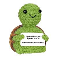 Adorno De Tortuga Positiva Bonito Pequeño Animal Hecho a Mano Regalo Inspiracional Soporte Emocional Motivacional Para Cumpleaños - details 1