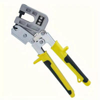 Alicates De Perforación De Techo De Aleación De Aluminio Herramientas De Calce De Yeso Doble Mano Para Proyectos DIY - details 2