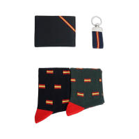 Pack Regalo Día del Padre - España - 2 pares de Calcetines + Cartera + Llavero - Colores Surtidos - details 10