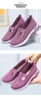 Zapatos Para Madres Con Suela Suave Y Transpirables Para Primavera Y Verano Zapatos Casuales De Mujer En Color Azul Con Mesh - details 8