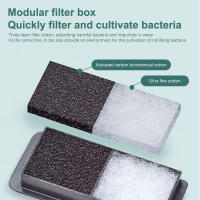 Filtro De Acuario Pequeño 3 En 1 Con Bomba De OxígenoSuspensión Para Tanque Pequeño Accesorios Para Filtros - details 4