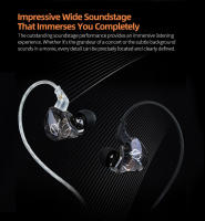 KZ Dawn Auriculares Inalámbricos Con Micrófono Diseño Transparente Estéreo Para Música Juego Deportes Conductor Dinámico - details 9