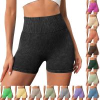 Shorts De Gimnasio Para Mujer Soporte Alto Shorts De Bicicleta Deportivos Yoga Leggings Sin Costuras Correr Saltar - details 0