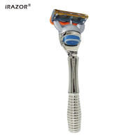 iRAZOR Man F5 Cuchilla De Fusión De 5 Capas Afeitadora Manual Con Mango Pesado Herramienta De Barbero Para Regalo Para Hombre Padre - details 2