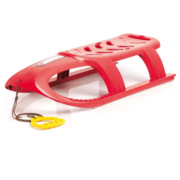 Prosperplast Trineo Alto con Deslizadores de Acero y Cuerda Modelo Bullet Rojo 102.5x23x40 Cm - 1