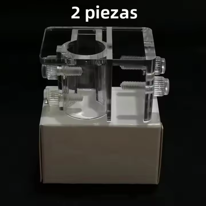 Abrazaderas De Acrílico Para Acuario JFENGLI Soporte Fijo Para Tubo De Agua Y Plantas Accesorios Para Tanque De Peces - 1