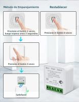 Interruptor Inteligente WiFi Tuya RF 433MHz Wireless Control De Luz Con Alexa Google Home APP Smart Life Voz 1/2/3Gang - details 5