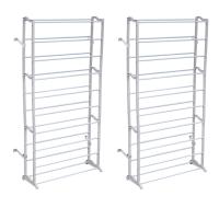 vidaXL Estante para Zapatos Zapatero para 40 Pares de Zapatos Blanco  Capacidad 1 unidad, 2 unidades - details 1
