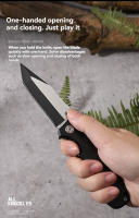 Cuchillo Plegable Multifuncional De Acero Inoxidable Para Exteriores Resistencia Alta Herramienta Versátil Para Carpintería Y Camping - details 5