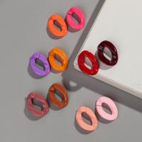 30pcs Cuentas De Acrílico Geométricas Solas En Color Para Hacer Pulseras Collares Cadenas De Gafas Accesorios De Joyería DIY De 20x30mm - details 8