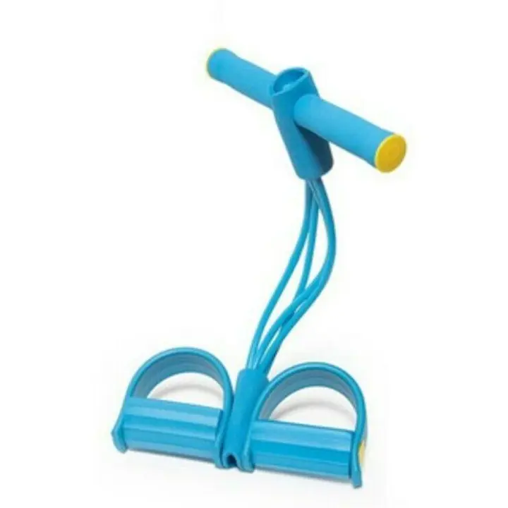 Tensor con pedal Elastic para Ejercicios fitness Banda de Resistencia Gimnasio - 1