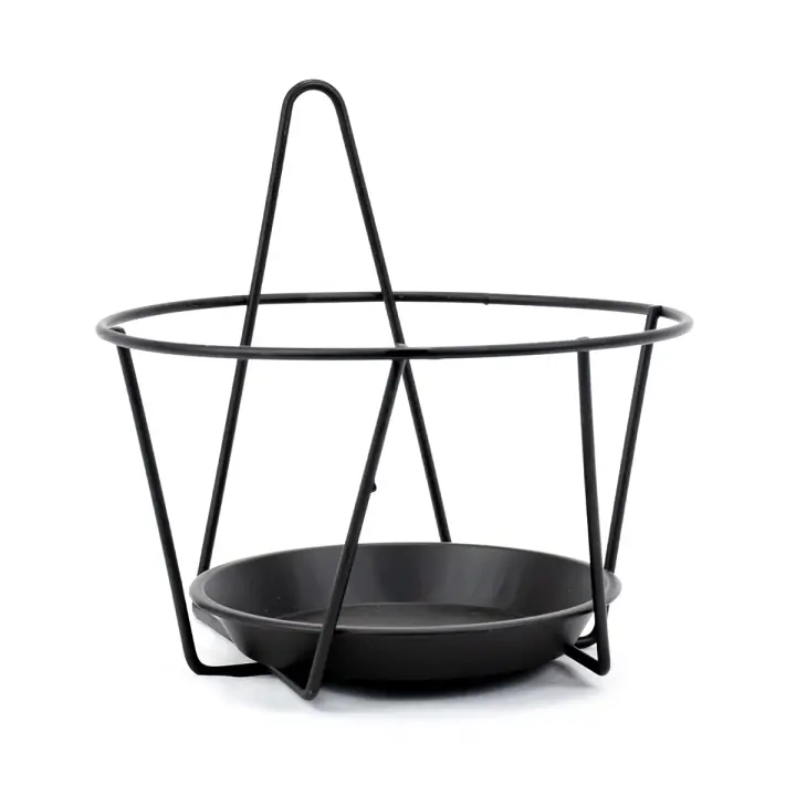 NQT Macetero Colgante para Soportar Macetas para Balcones, barandilla y jardineria - 1