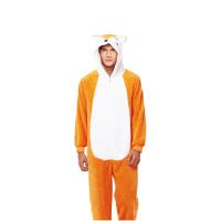 Pijama Unisex de Felpa para Adultos Y Niños, Disfraz de Zorro de una Pieza - details 0