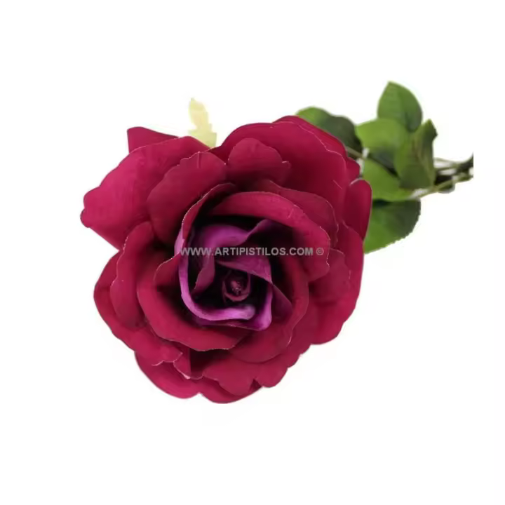 Rosa de Terciopelo - 12 X 6 Cms - Flores y Plantas Artificiales - 1